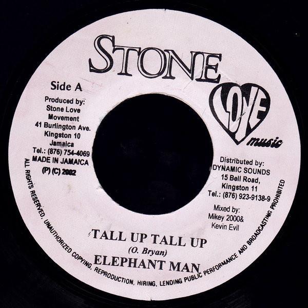 Elephant Man - Tall Up Tall Up
