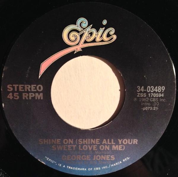 George Jones  - Shine On (Shine All Your Sweet Love On Me) /  Memories Of Mama