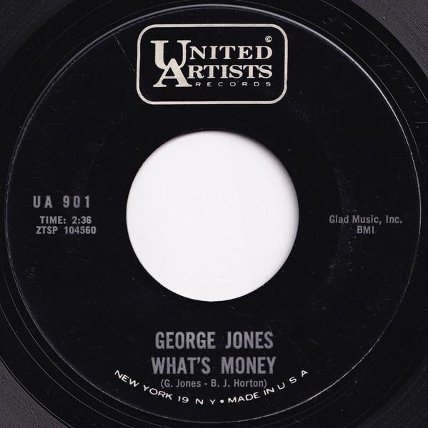 George Jones  - What's Money / I Get Lonely In A Hurry