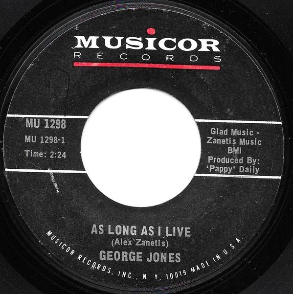 George Jones  - As Long As I Live