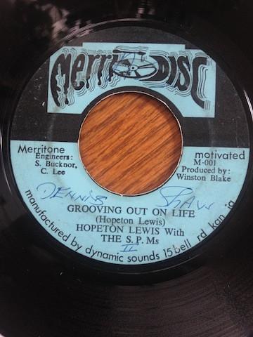 Hopeton Lewis, The S.P.M's - Grooving Out On Life