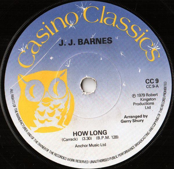 J. J. Barnes, All Night Band - How Long / I Can't Seem To Hold You