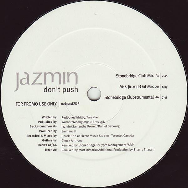 Jazmin  - Don't Push