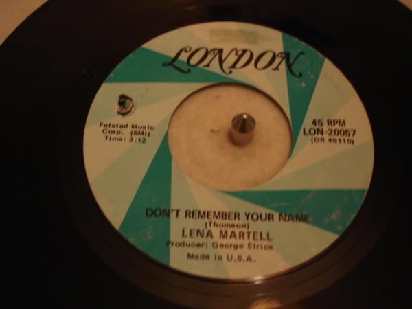Lena Martell - Don't Remember Your Name
