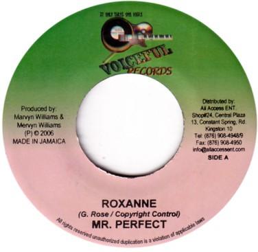 Perfect , Candy Man - Roxanne / Fight For Your Rights