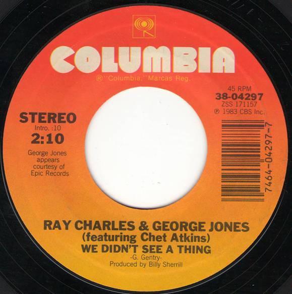 Ray Charles - We Didn't See A Thing / I Wish You Were Here Tonight