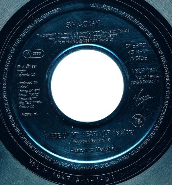 Shaggy, Marsha  - Piece Of My Heart