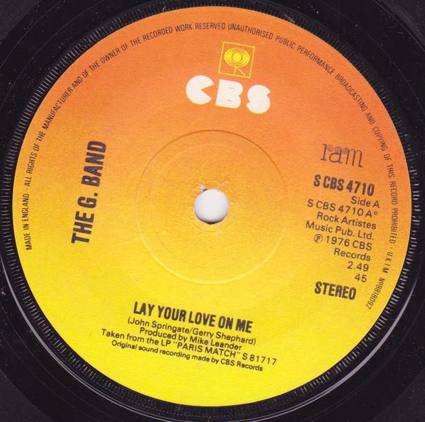 The Glitter Band - Lay Your Love On Me