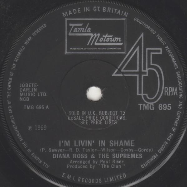 The Supremes - I'm Livin' In Shame